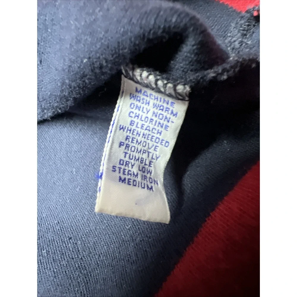 Vintage Polo Ralph Lauren Shirt Men's L Flannel Collar Colorblock Pretty Sm Pony